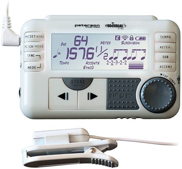 open zoom image for Peterson BBS-1 BodyBeat Sync Wireless Pulsating Metronome, Closeup