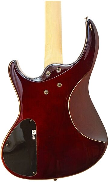 open zoom image for MTD Kingston Saratoga Electric Bass, Tobacco Sunburst - Back