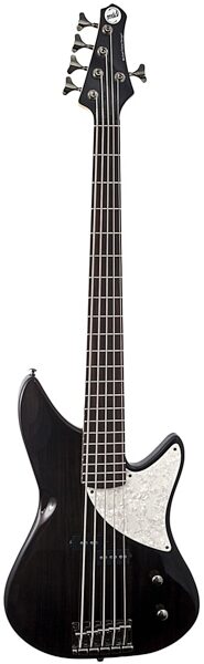 open zoom image for MTD Kingston CRB5 5-String Electric Bass, Transparent Black