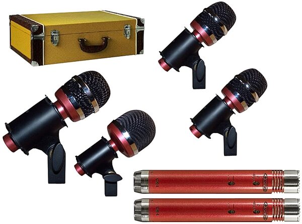 open zoom image for Avantone CDMK-6 Drum Microphone Package with Case, Main