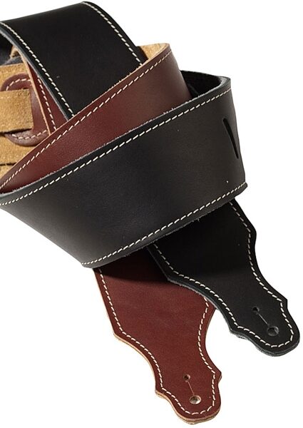 open zoom image for Franklin Embossed Suede 2.5" Guitar Strap, Main
