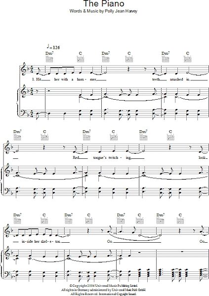open zoom image for The Piano - Piano/Vocal/Guitar, New, Main