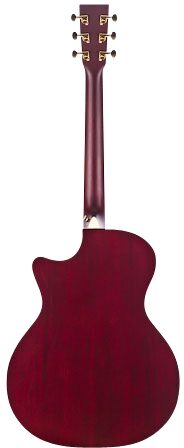 open zoom image for Martin GPCPA Mahogany Performing Artist Acoustic-Electric Guitar with Case, Back