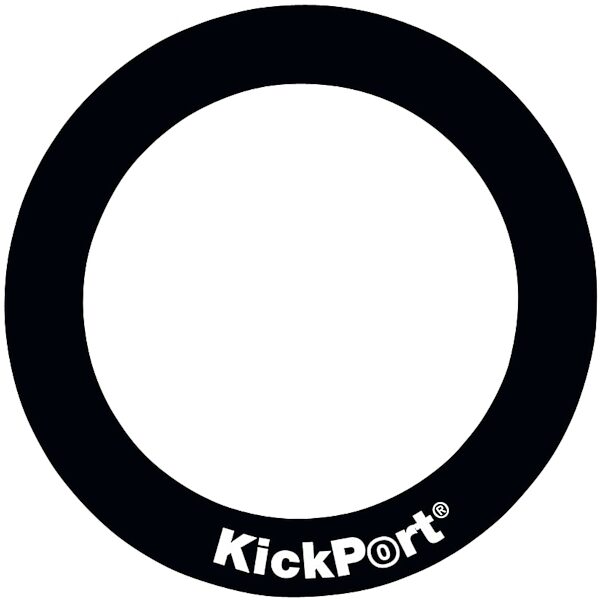 open zoom image for KickPort T-Ring Port Hole Template, Black, Main