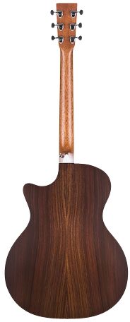 open zoom image for Martin GPCPA3 Performing Artist Acoustic-Electric Guitar with Case, Back
