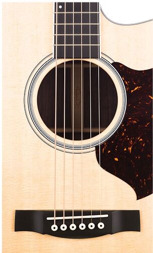 open zoom image for Martin OMCPA3 Performing Artist Acoustic-Electric Guitar with Case, Closeup