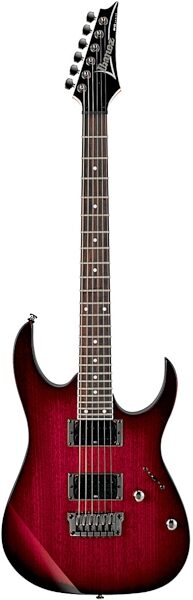 open zoom image for Ibanez RG321MH Electric Guitar, Blackberry Sunburst