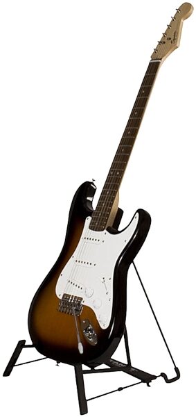 open zoom image for JamStands AG75 A-Frame Guitar Stand, In Use