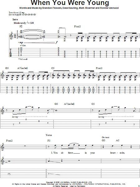open zoom image for When You Were Young - Guitar Tab Play-Along, New, Main
