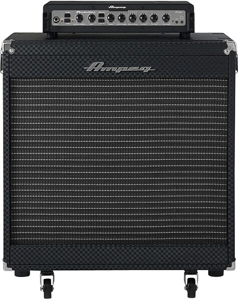 open zoom image for Ampeg Portaflex PF-500 Bass Amplifier Head (500 Watts), In Use with Optional Cabinet