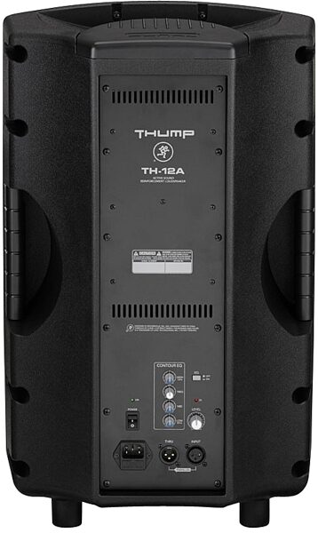 open zoom image for Mackie Thump TH12A 2-Way Active Loudspeaker (400 Watts, 1x12"), Rear