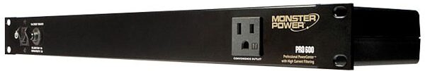 open zoom image for Monster Cable Pro 600 PowerCenter 9-Outlet Power Conditioner, Main