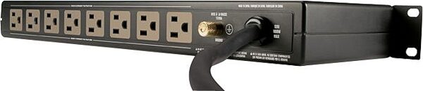 open zoom image for Monster Cable Pro 600 PowerCenter 9-Outlet Power Conditioner, Rear