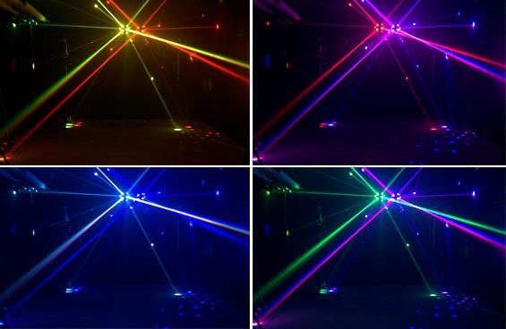 open zoom image for American DJ Rotoballs TRI LED DJ Effect Light, FX2