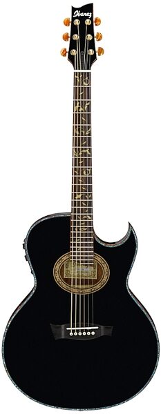 open zoom image for Ibanez EP10 Euphoria Steve Vai Acoustic-Electric Guitar, Black Pearl