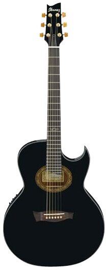 open zoom image for Ibanez EP5 Euphoria Steve Vai Signature Acoustic-Electric Guitar, Black Pearl