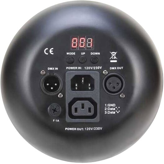 open zoom image for American DJ Pro64B LED RC Effect Light, Rear
