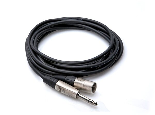 open zoom image for Hosa HSX-000 Pro Balanced REAN 1/4 Inch TRS to XLR Male Interconnect Cable, 1.5 foot, Main