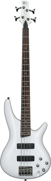 open zoom image for Ibanez SR300 Electric Bass Guitar, Pearl White