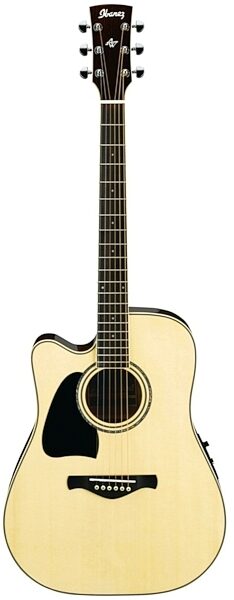 open zoom image for Ibanez AW300LECE Left-Handed Artwood Acoustic-Electric Guitar, Natural