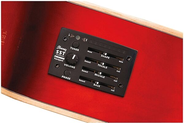 open zoom image for Ibanez AW250ECE Artwood Acoustic-Electric Guitar, Preamp