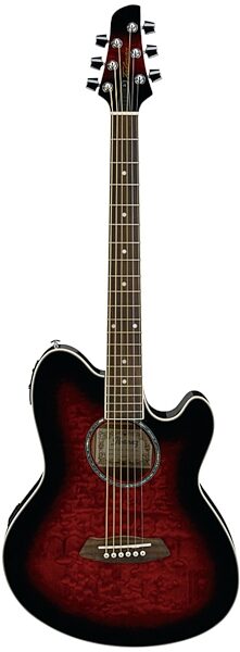 open zoom image for Ibanez TCY20E Talman Acoustic-Electric Guitar, Transparent Red Sunburst