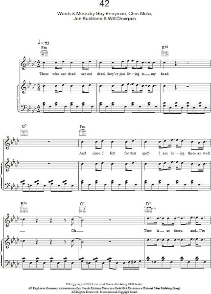 open zoom image for 42 - Piano/Vocal/Guitar, New, Main