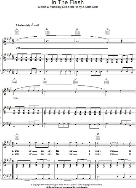 open zoom image for In The Flesh - Piano/Vocal/Guitar, New, Main