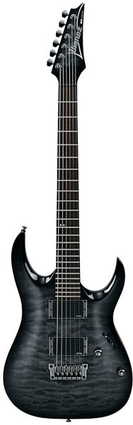 open zoom image for Ibanez RGA72QME Electric Guitar, Transparent Gray Burst