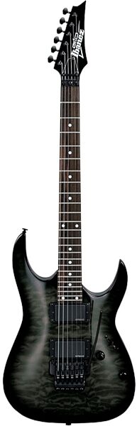 open zoom image for Ibanez GRGA42TQA Electric Guitar, Transparent Black Sunburst