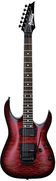 open zoom image for Ibanez GRGA42TQA Electric Guitar, Transparent Red Burst