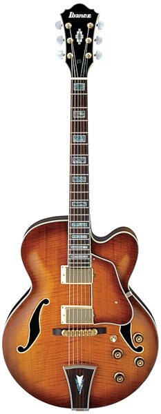 open zoom image for Ibanez AF95 Artcore Hollowbody Electric Guitar, Violin Sunburst