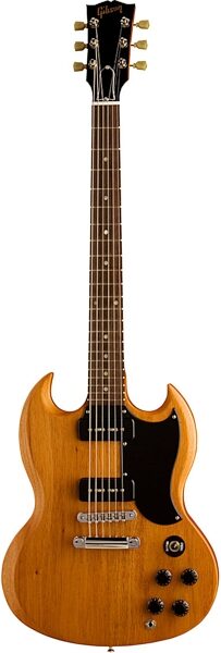 open zoom image for Gibson 1960s Tribute SG Special Electric Guitar with Gig Bag, Worn Natural