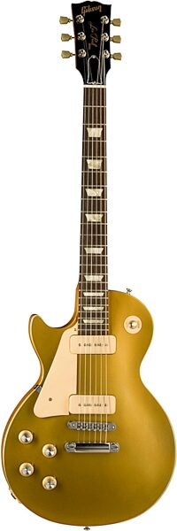 open zoom image for Gibson Left-Handed 1960 Tribute Les Paul Electric Guitar (with Gig Bag), Worn Gold Top