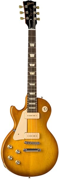 open zoom image for Gibson Left-Handed 1960 Tribute Les Paul Electric Guitar (with Gig Bag), Worn Honey Burst