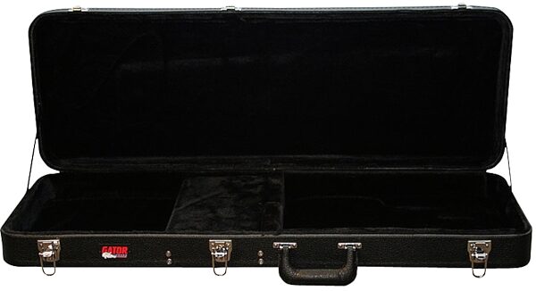 open zoom image for Gator GWE-JAG Jaguar-Style Wood Case, New, Open