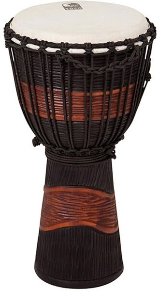 open zoom image for Toca Street Series Djembe, Brown and Black