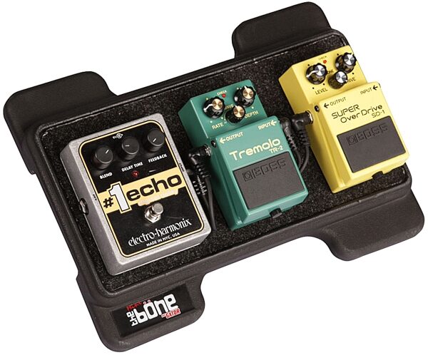 open zoom image for Gator GMINIBONE Mini Pedalboard, New, Angle
