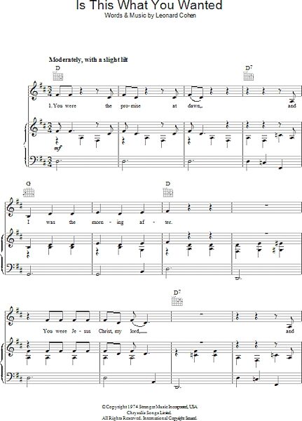 open zoom image for Is This What You Wanted - Piano/Vocal/Guitar, New, Main