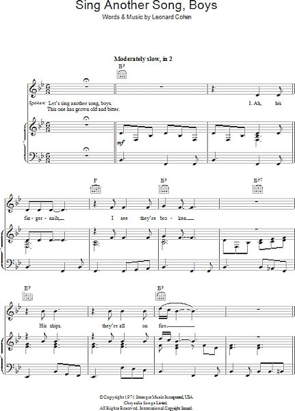 open zoom image for Sing Another Song, Boys - Piano/Vocal/Guitar, New, Main