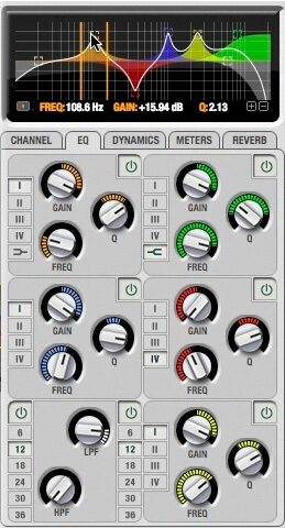 open zoom image for MOTU 896mk3 Firewire Audio Interface, Screenshot - Para EQ