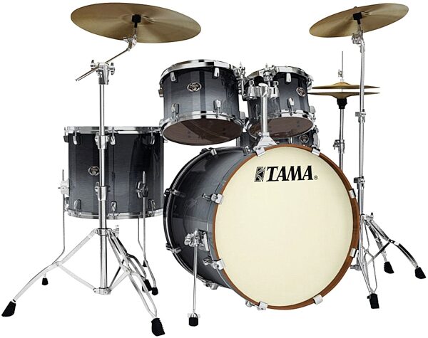 open zoom image for Tama VL52KS Silverstar Accel-Driver 5-Piece Drum Shell Kit, Custom Titanium Fade