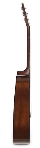 open zoom image for Martin D Mahogany 09 FSC Certified Wood Acoustic Guitar (with Case), Side
