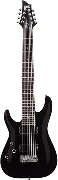 open zoom image for Schecter Omen-8 Left-Handed Electric Guitar, 8-String, Gloss Black