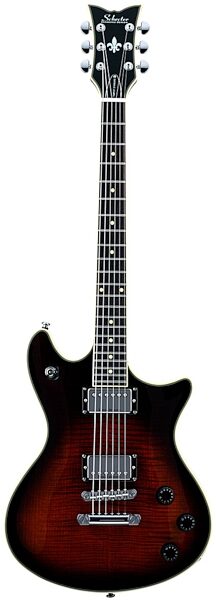 open zoom image for Schecter Tempest Standard Electric Guitar, Dark Brown Sunburst