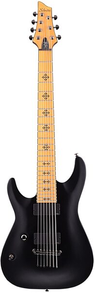 open zoom image for Schecter Jeff Loomis Left-Handed Electric Guitar (7-String), Satin Black