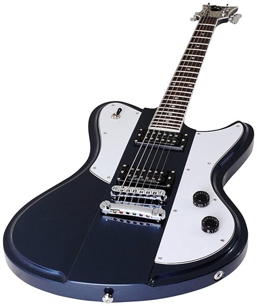 open zoom image for Schecter Ultra II Electric Guitar, Dark Metallic Blue - Flat
