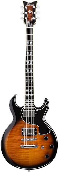 open zoom image for Schecter S1 Custom Electric Guitar, Dark Vintage Sunburst