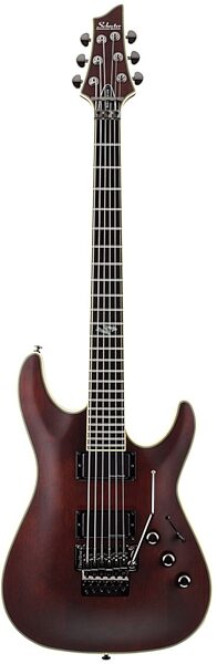 open zoom image for Schecter Blackjack ATX C1FR Electric Guitar with Floyd Rose, Walnut Satin