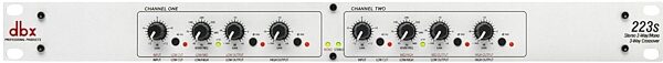 open zoom image for dbx 223S Crossover (Stereo 2-Way, Mono 3-Way), Main